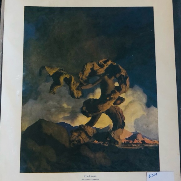 Maxfield Parrish Authentic see pictures - Picture 1 of 2